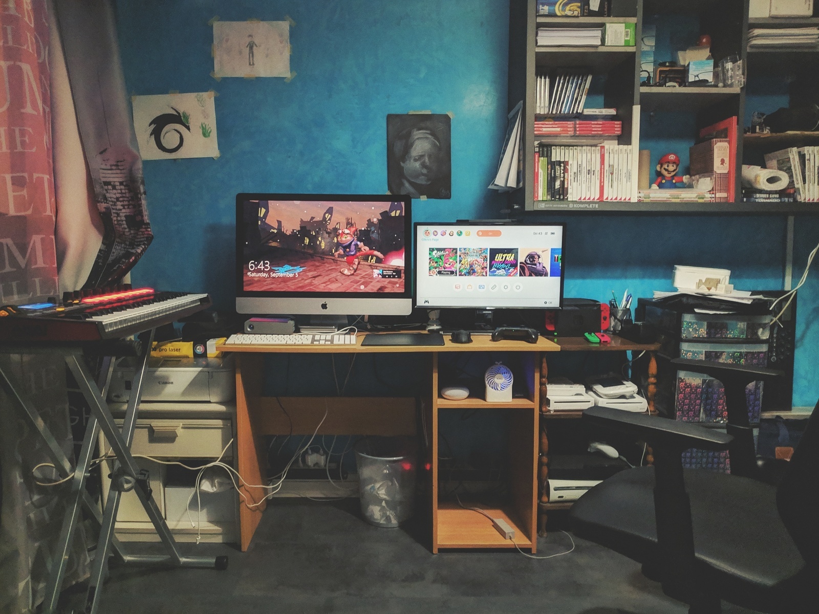 Electronic Studio Setup by olkris featuring Akai Advance 49 and Image-Line FL Studio