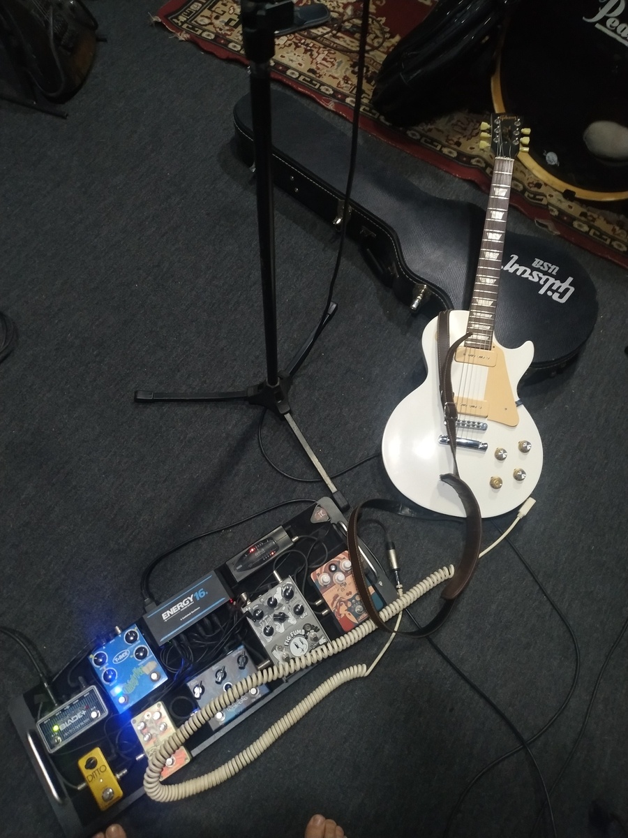 Country Pedalboard by dinfernandes featuring Stone Deaf FX Fig Fumb, DigiTech Obscura Altered Delay, and TC Electronic Ditto Looper Limited Edition Gold and 5 more pieces of gear