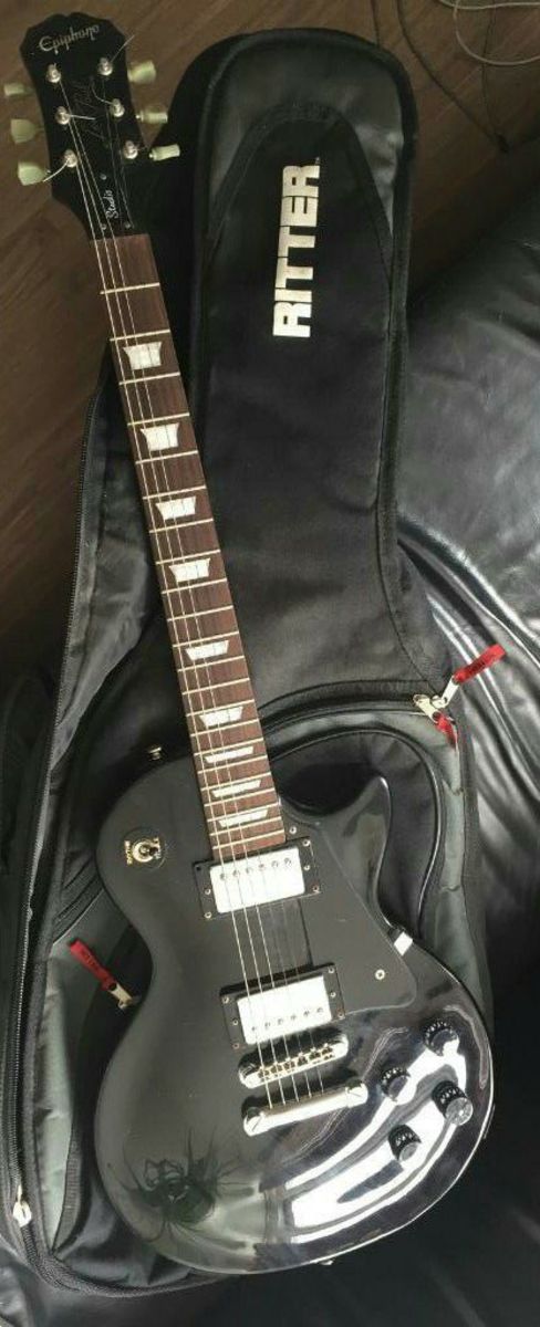 Music Gear Setup by cjzonneveld featuring Epiphone Les Paul Studio