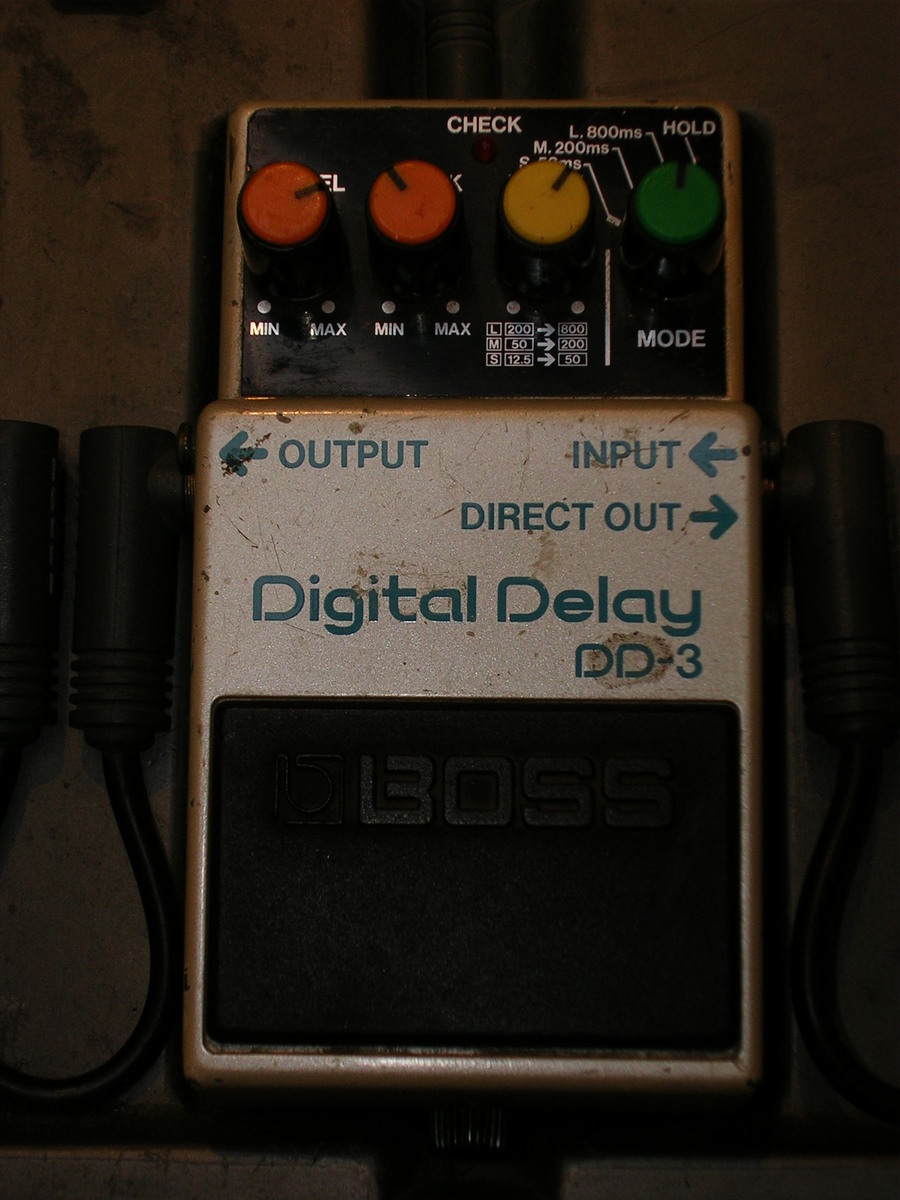 Pedalboard by oedipoes featuring Boss DD-3 Digital Delay
