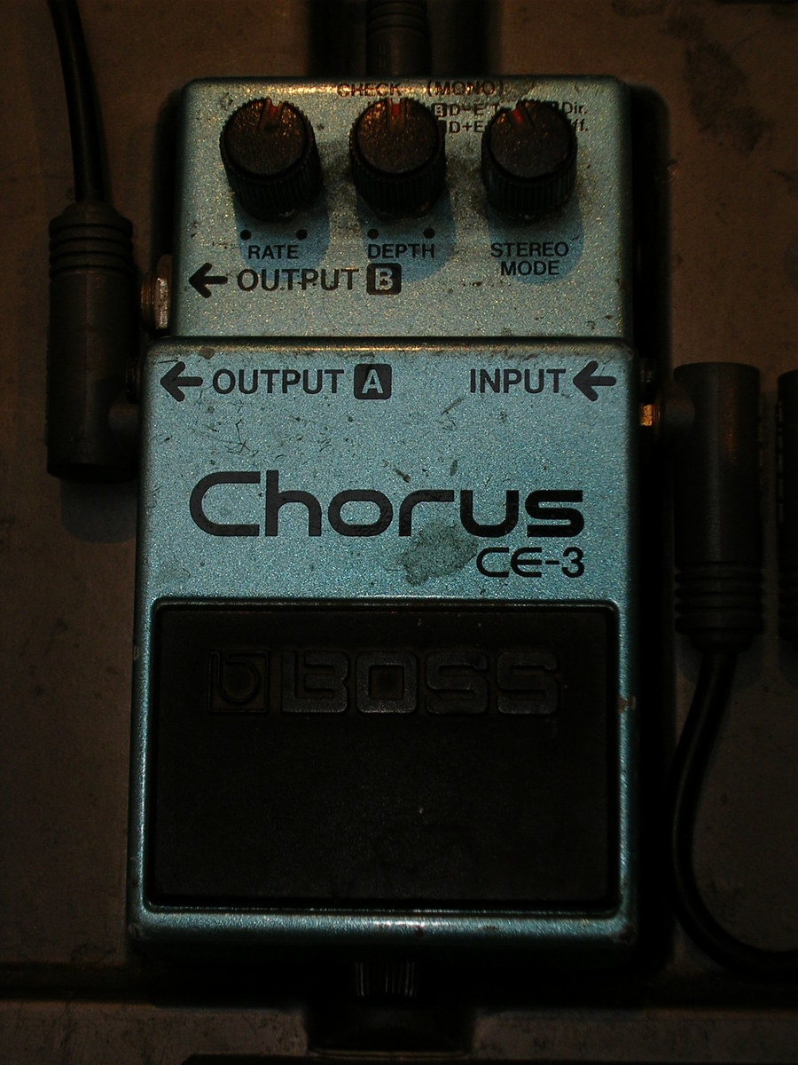 Pedalboard by oedipoes featuring Boss CE-3 Chorus