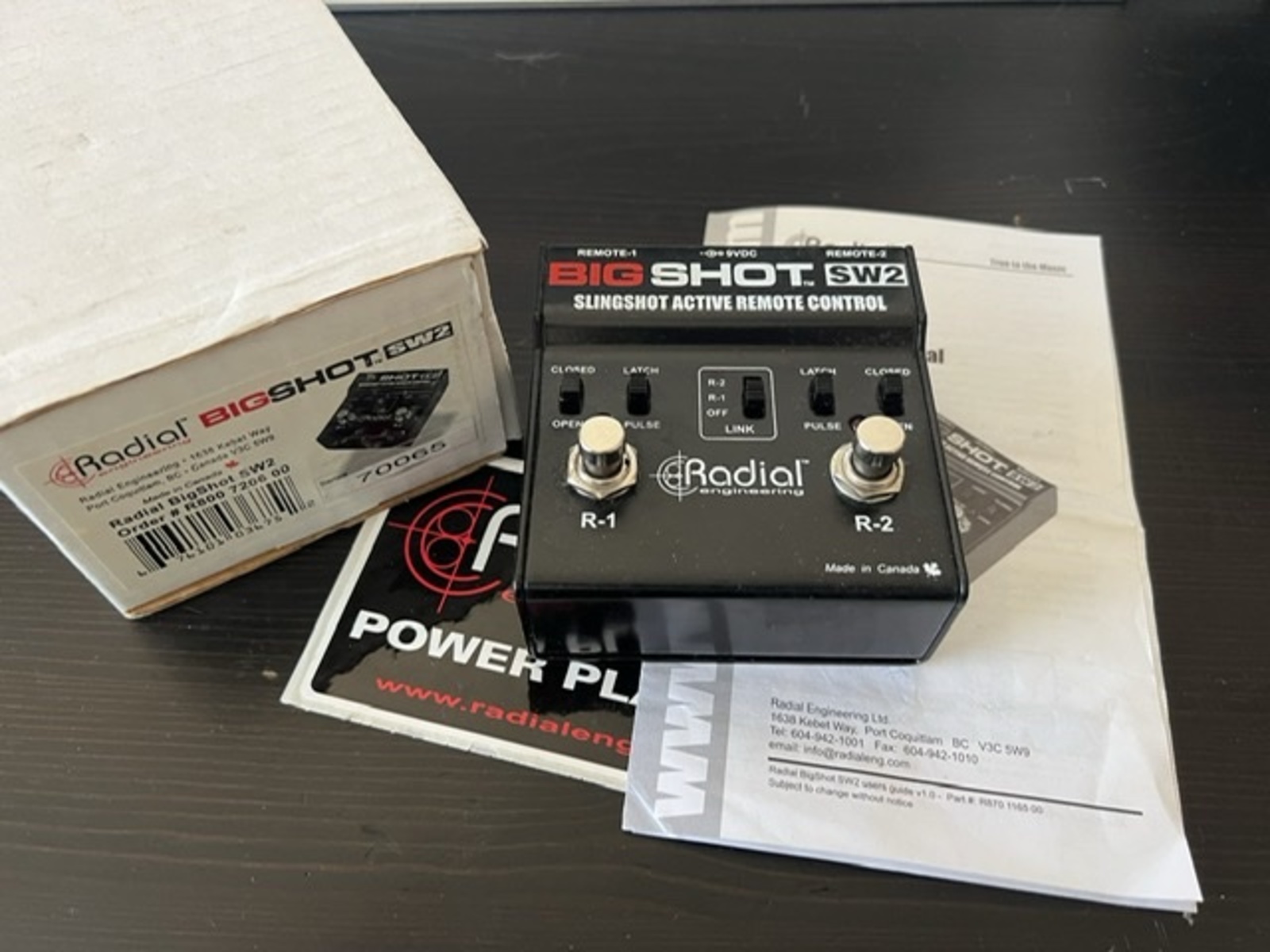 Pedalboard by oedipoes featuring Radial Bigshot SW2