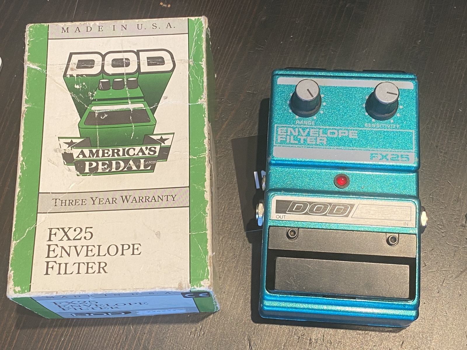 Metal Pedalboard by oedipoes featuring DOD FX25 Envelope Filter