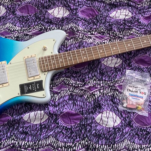 Photo of Fender Player Plus Meteora HH in a guitar