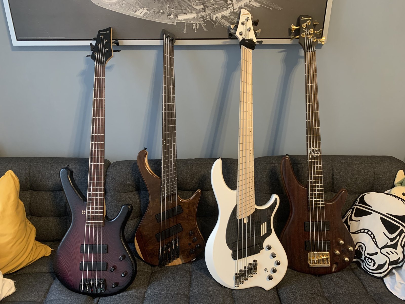 Music Gear Setup by paularrr featuring Ibanez K5 Fieldy Signature