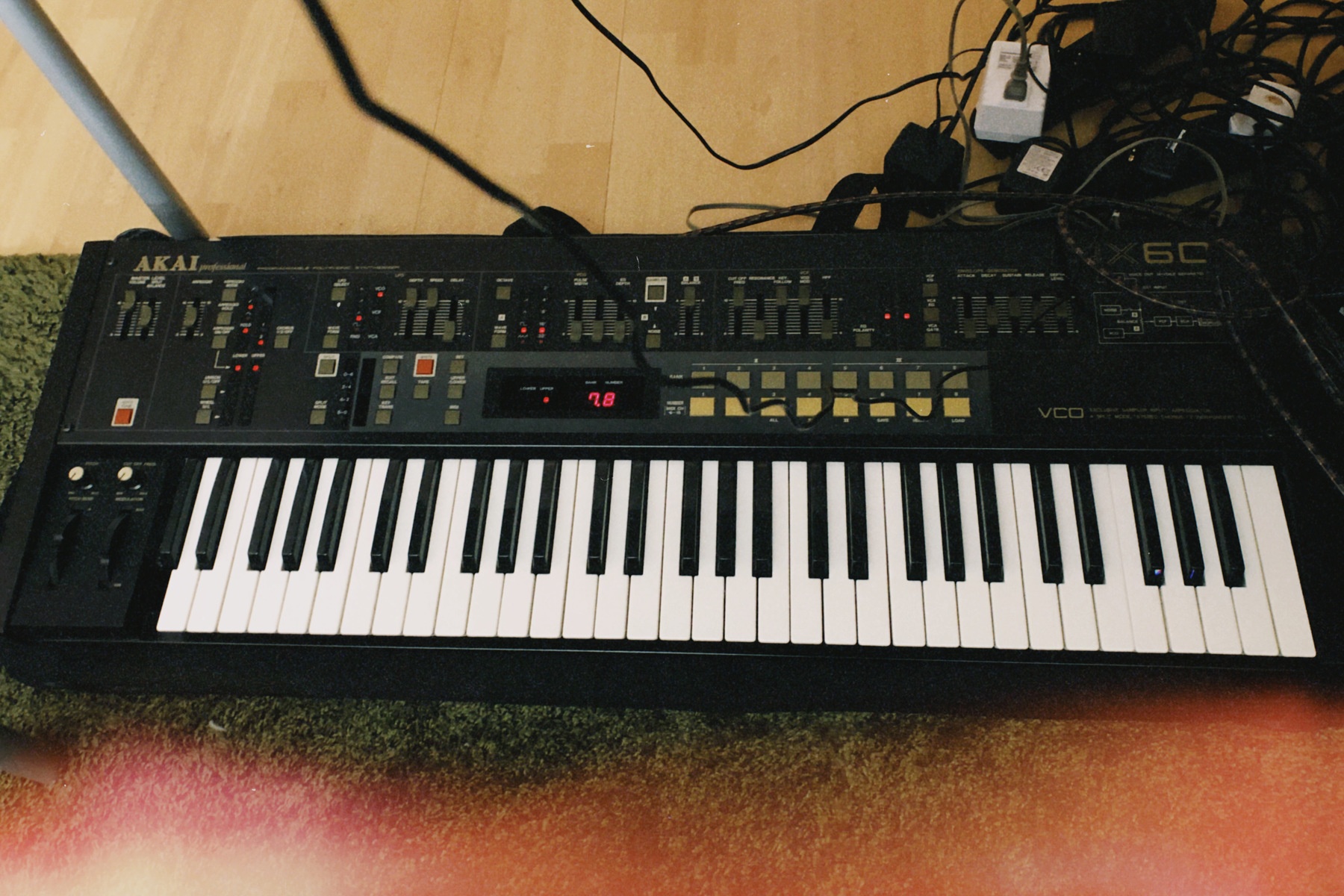 Synth Setup by monochrome featuring Akai AX60 Analog Synthesizer