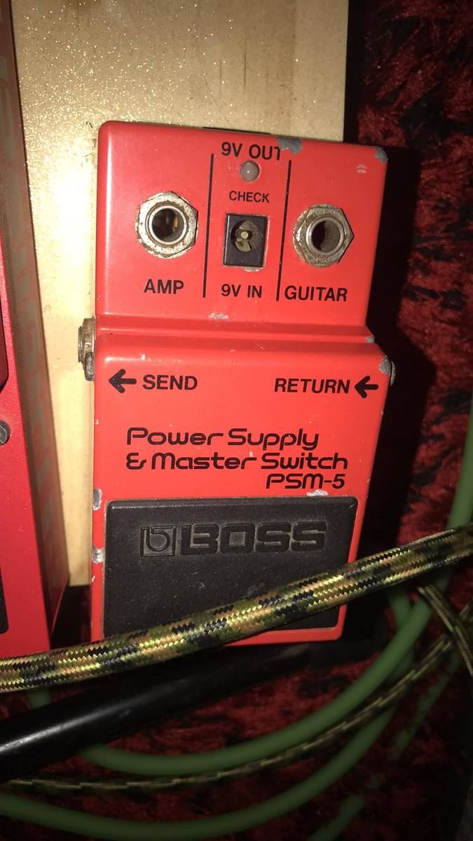 Music Gear Setup by matthewjwilesmith featuring Boss PSM-5 Power Supply & Master Switch