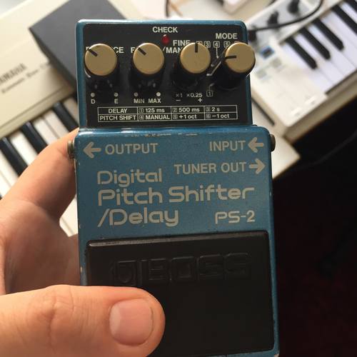 Boss PS-2 Digital Pitch Shifter/Delay - ranked #22 in Harmonizer 