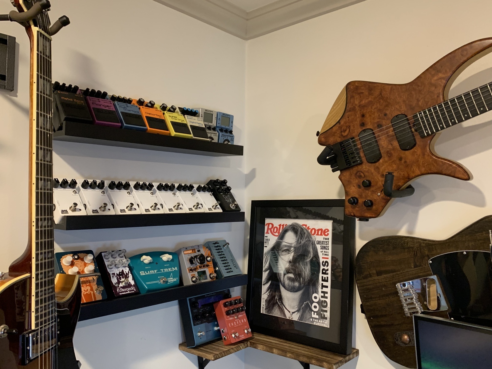 Metal Pedalboard by sunny_climate featuring Reiver Kompakt 6, Flamma FS22 Ekoverb, and Carl Martin Surf Trem and 4 more pieces of gear