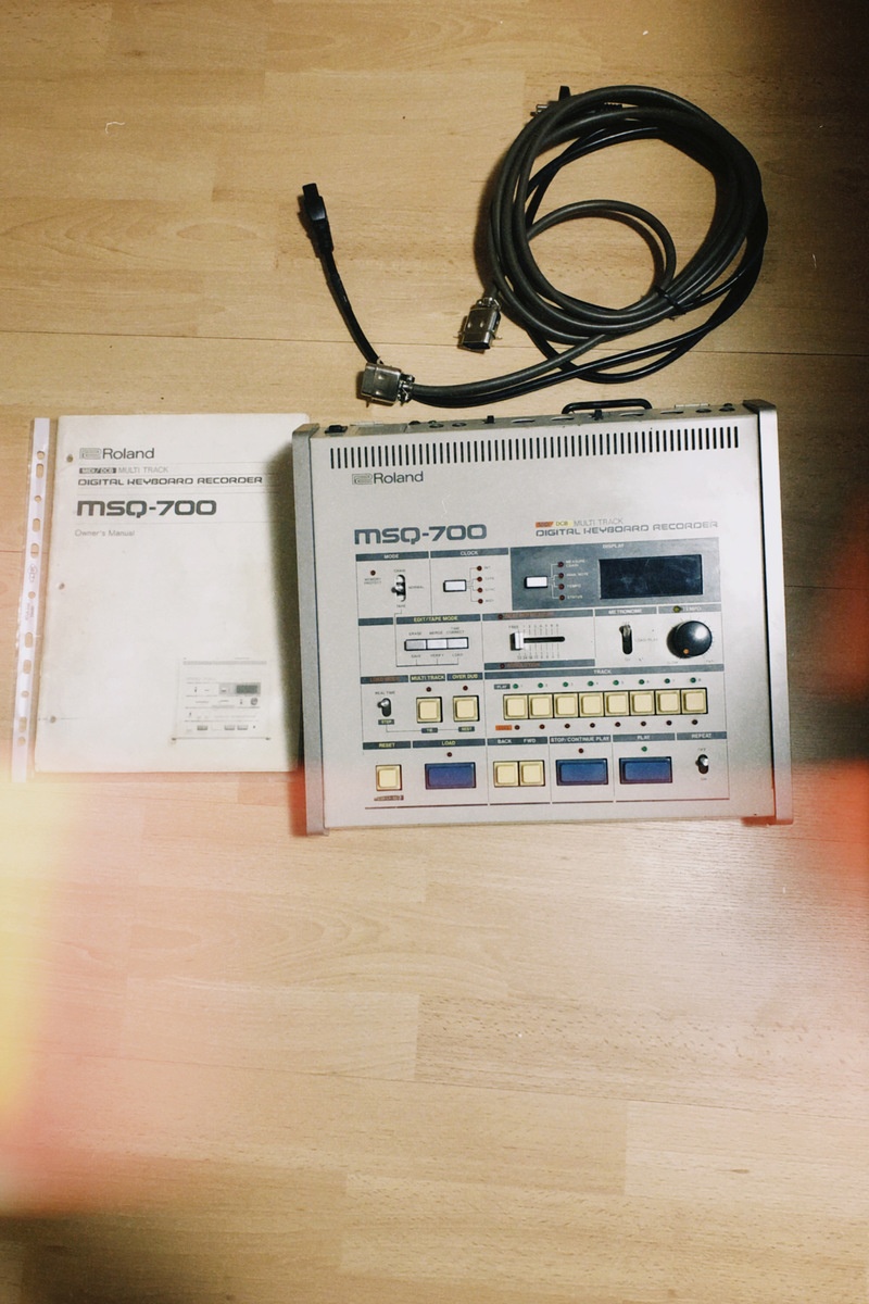 Electronic Studio Setup by monochrome featuring Roland MSQ-700