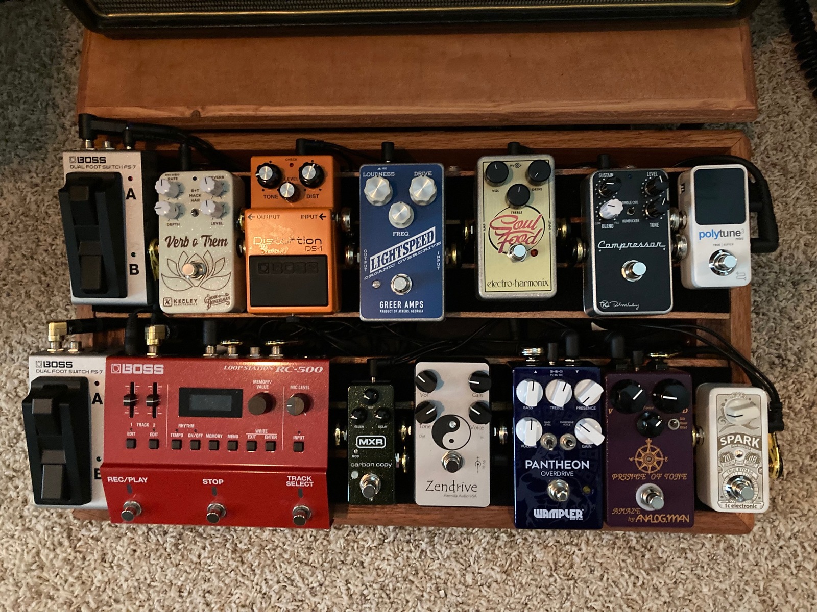 pendalane's music gear photo