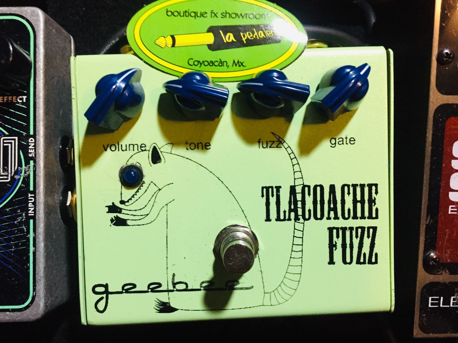 Pedalboard by alfredo_gagom featuring GeeBee Pedals Tlacoache Fuzz