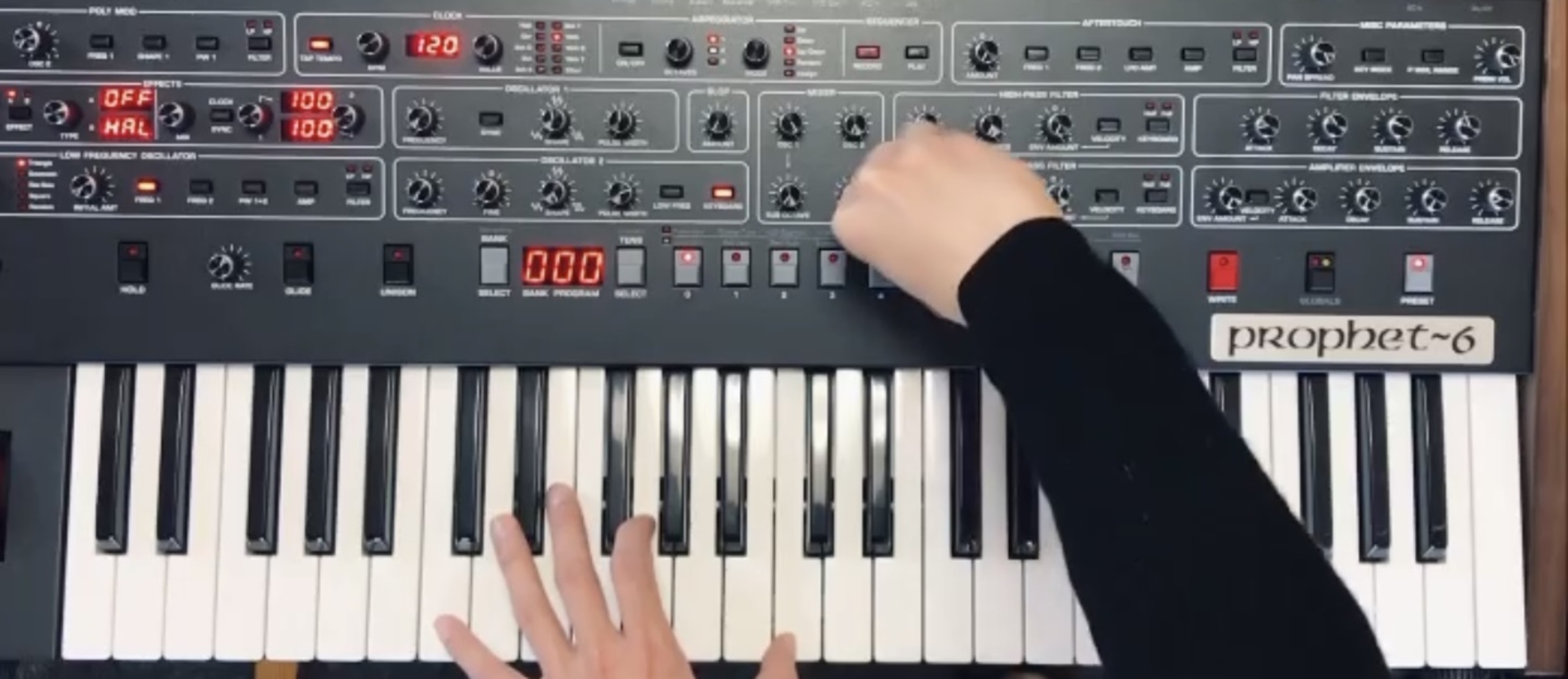 Electronic Synth Setup by osamufukuzawa featuring Sequential Prophet-6