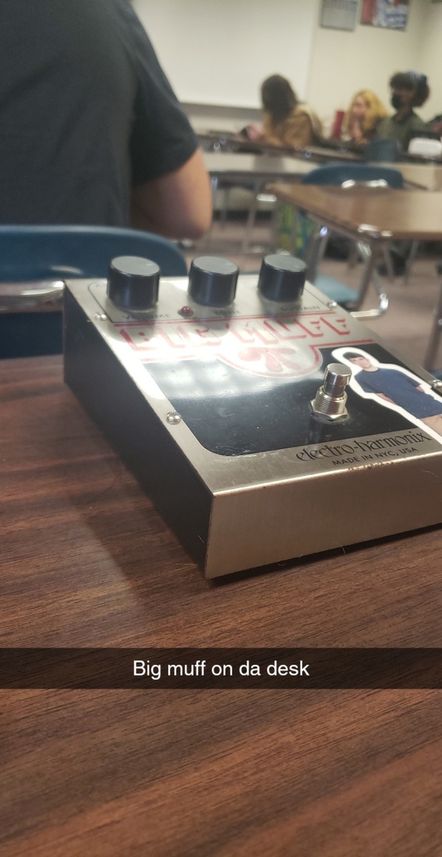 Pedalboard by arb featuring Electro-Harmonix Big Muff Pi