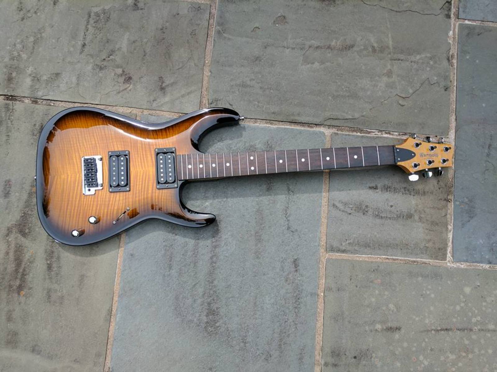 Metal Music Gear Setup by hunterkeegan featuring Warmoth, Seymour Duncan Alnico II Pro Slash Signature Pickup, and Bare Knuckle Nailbomb Humbucker Pickup