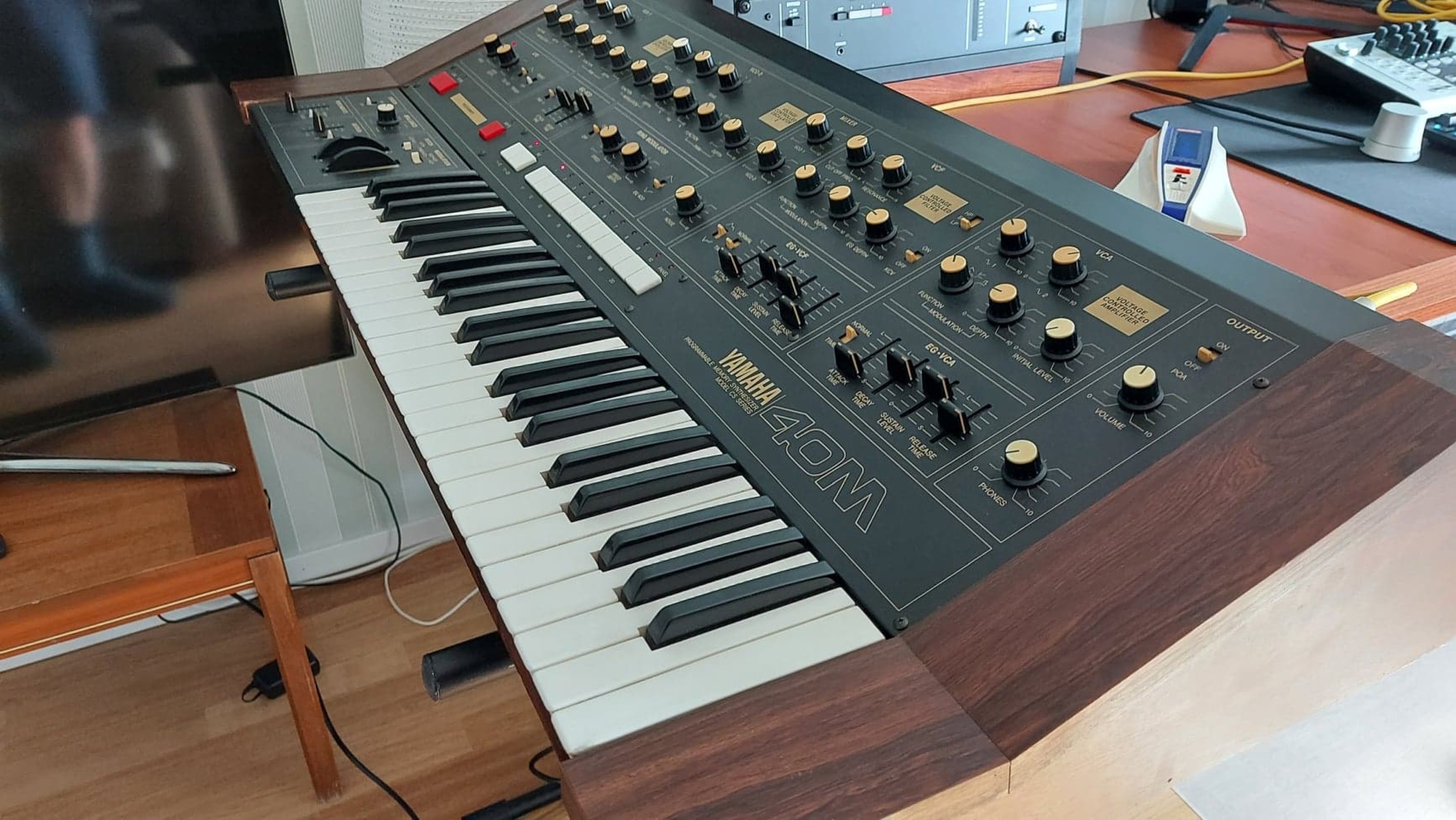 Electronic Synth Setup by synthee featuring Yamaha CS-40m