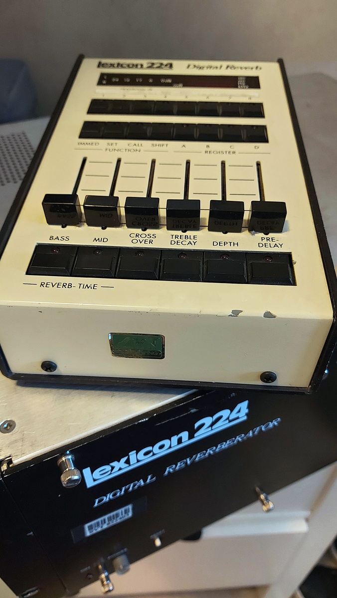 Electronic Studio Setup by synthee featuring Lexicon 224 Digital Reverberator