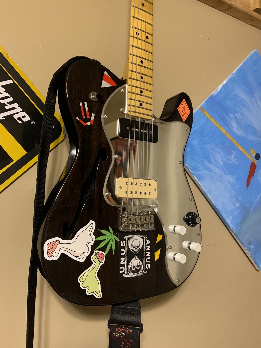 Live Rig by hamnotthefood featuring Fender Modern Player Telecaster Thinline Deluxe