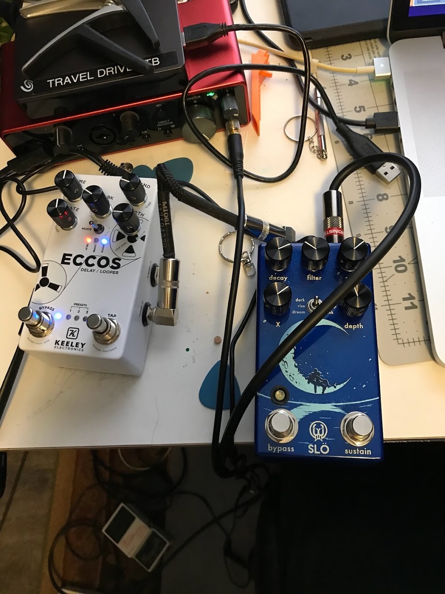 Walrus Audio Pedalboard by octonoise featuring Walrus Audio Slö and Keeley ECCOS
