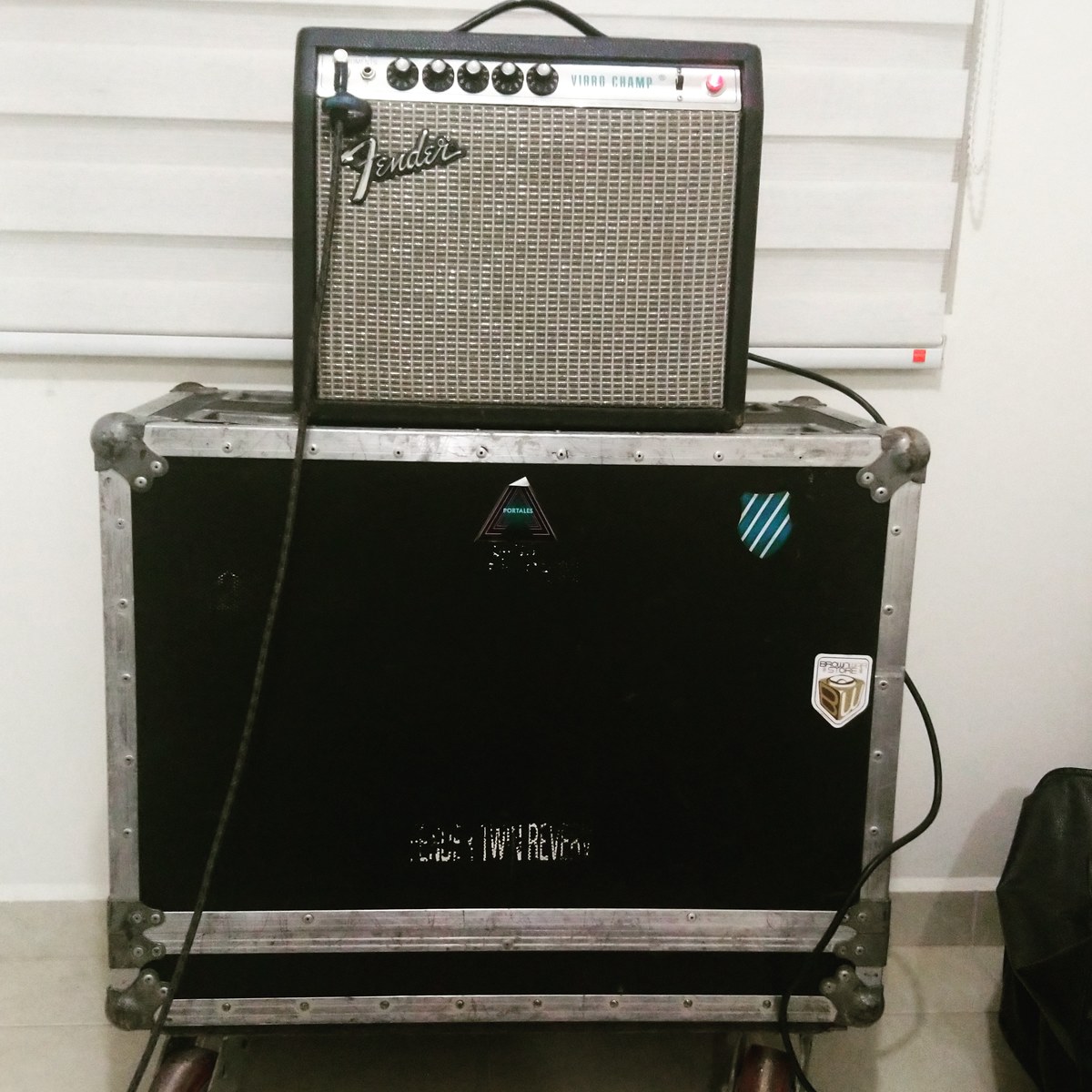 Country Amp Rig by intersonico featuring Fender Vibro-Champ