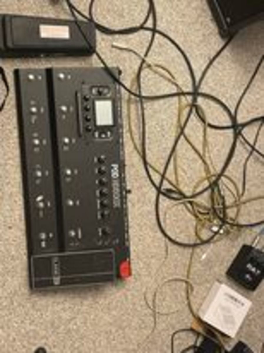 Pro Co Pedalboard by star7706 featuring Line 6 PODH500X and Pro Co RAT