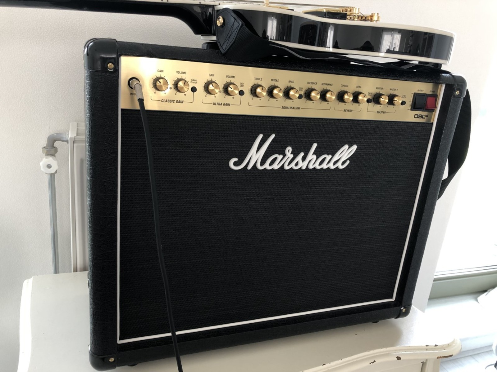 Studio Setup by ljashura featuring Marshall DSL40CR