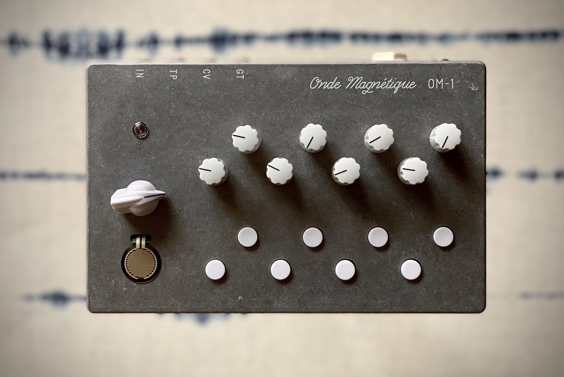 Studio Setup by rothhandlestudios featuring Onde Magnétique OM-1 Cassette Synthesizer