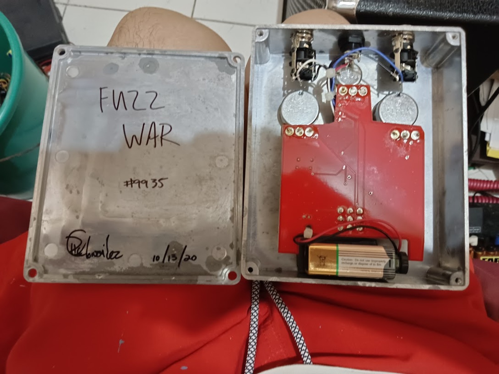 Music Gear Setup by robert_jamora featuring Death By Audio Fuzz War