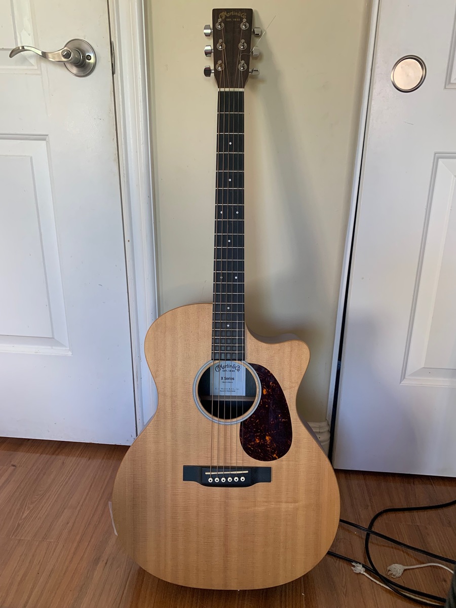 Music Gear Setup by ggentle featuring Martin GPC-X2E Grand Performance Acoustic-Electric Guitar - Natural Rosewood