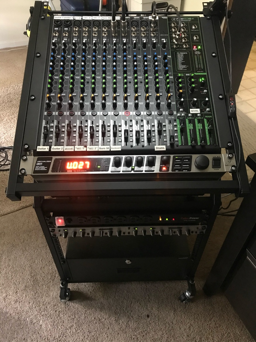 Studio Setup by djjowell featuring Behringer Virtualizer 3D FX2000