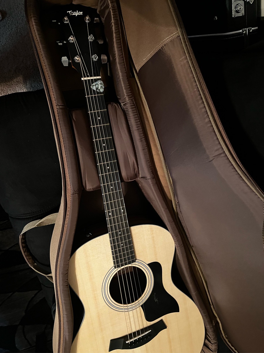 Studio Setup by djjowell featuring Taylor 114e Grand Auditorium Acoustic-Electric Guitar