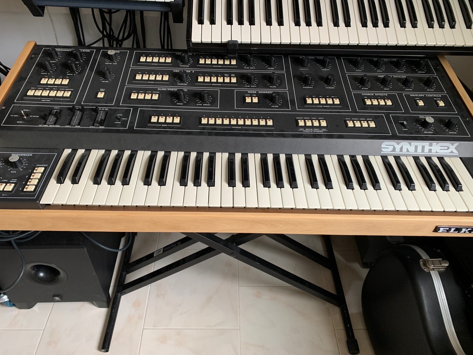 Electronic Studio Setup by yeager101 featuring Elka Professional Synthex