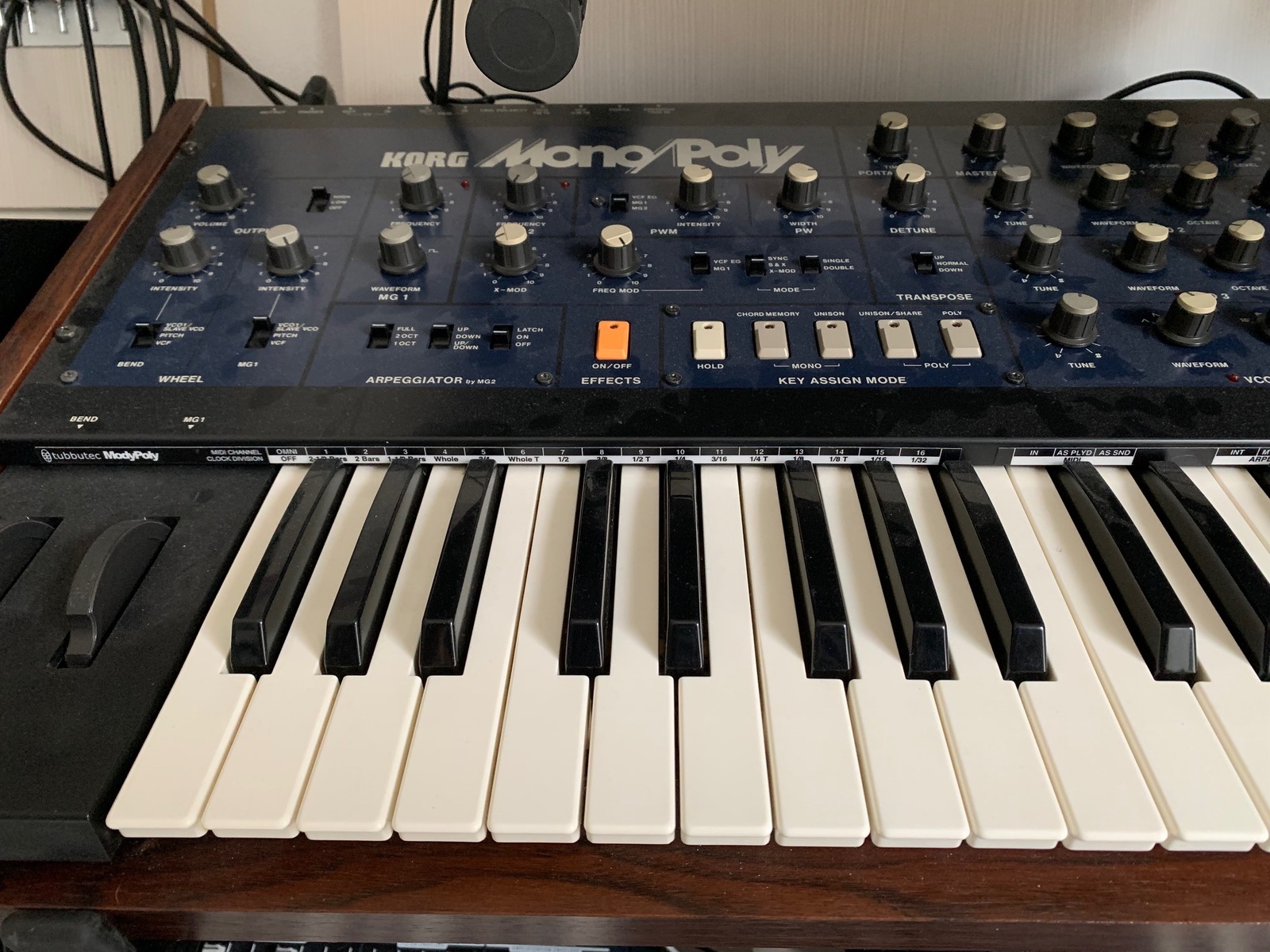 Electronic Synth Setup by yeager101 featuring Korg Mono/Poly Synthesizer