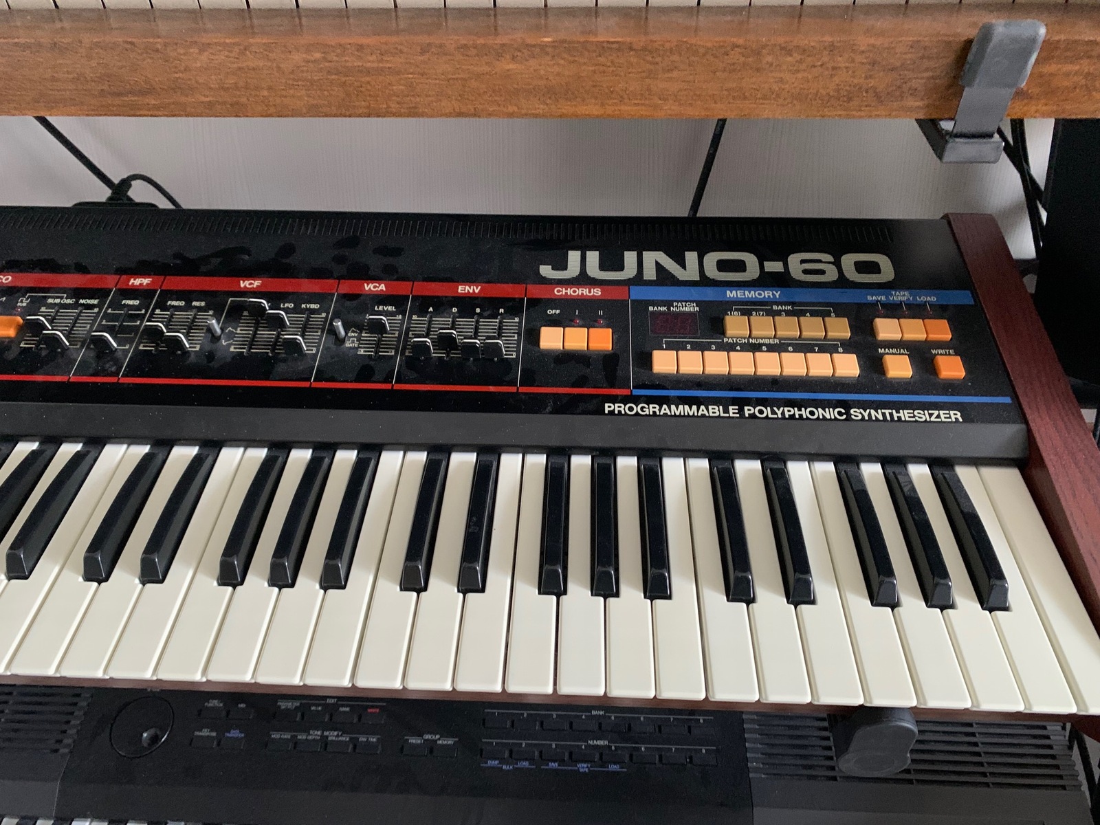Electronic Synth Setup by yeager101 featuring Roland Juno-60