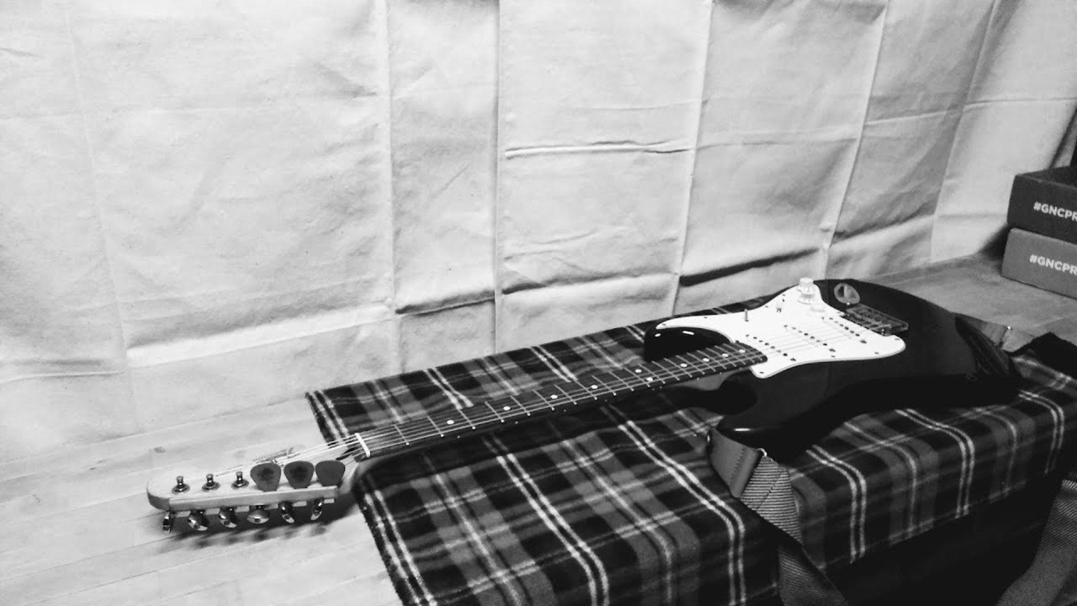 Music Gear Setup by joebasurto featuring Fender Stratocaster Electric Guitar
