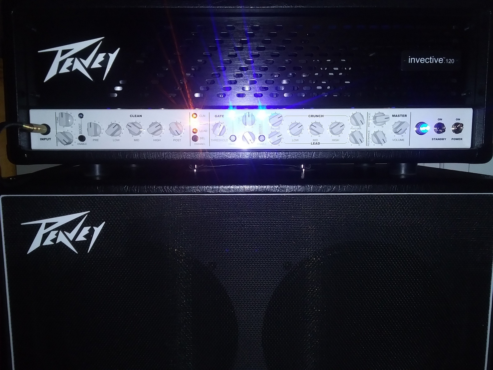Metal Amp Rig by keola_hutchinson featuring Peavey Invective.120 Guitar Amp Head