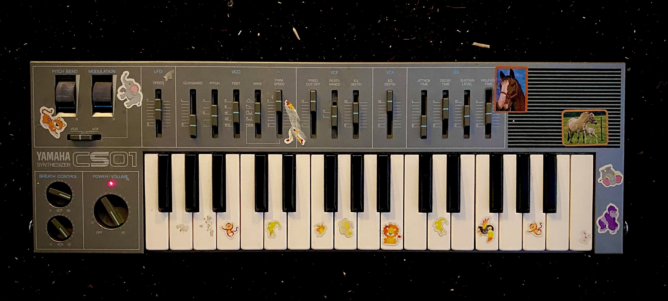 Electronic Studio Setup by rothhandlestudios featuring Yamaha CS-01