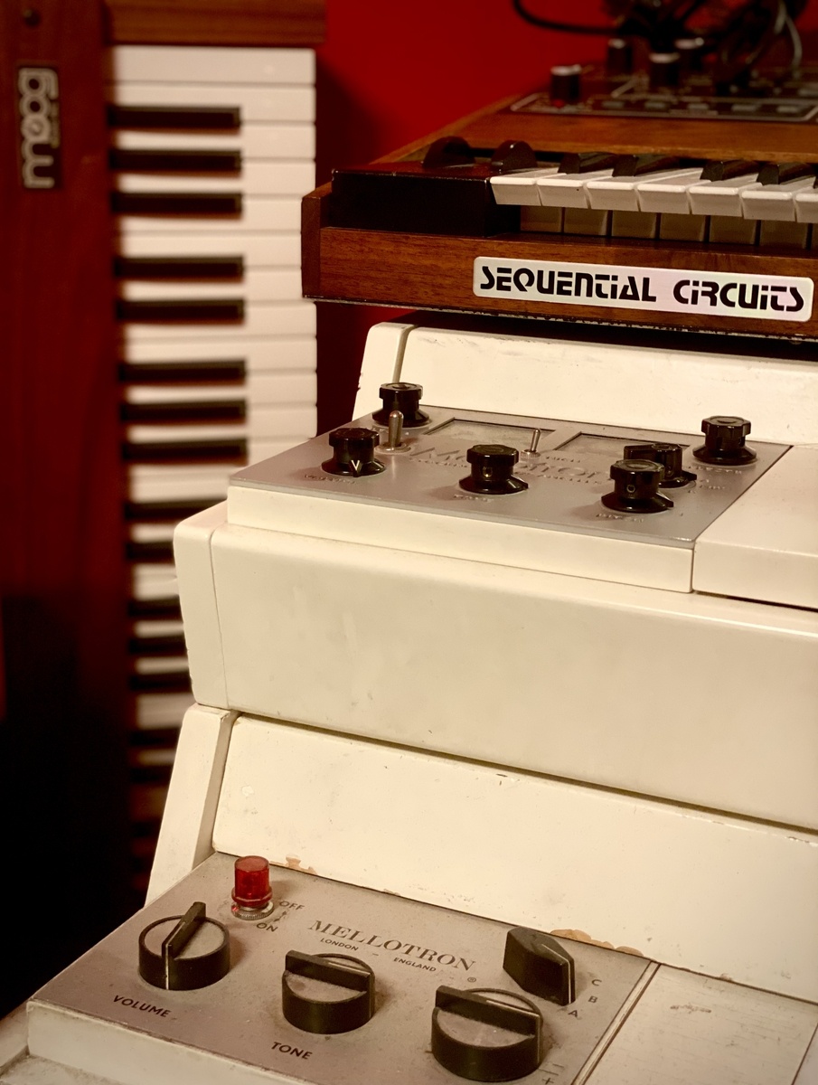 Electronic Studio Setup by rothhandlestudios featuring Sequential Circuits Prophet-5