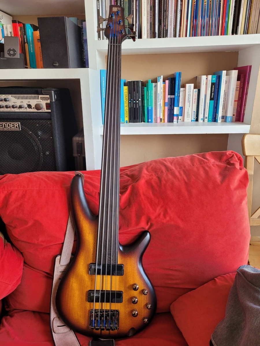 Music Gear Setup by aravin_dhillon featuring Ibanez Portamento 5-String Fretless Bass