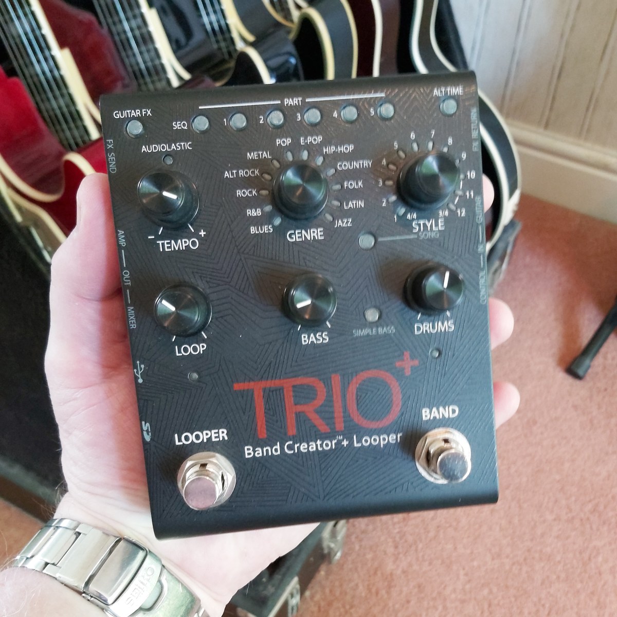 Pedalboard by lloydys featuring DigiTech Trio+ Band Creator & Looper