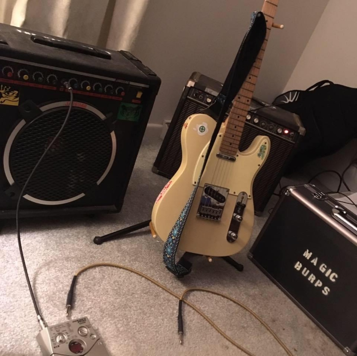 Music Gear Setup by adrianjude featuring Squier Telecaster