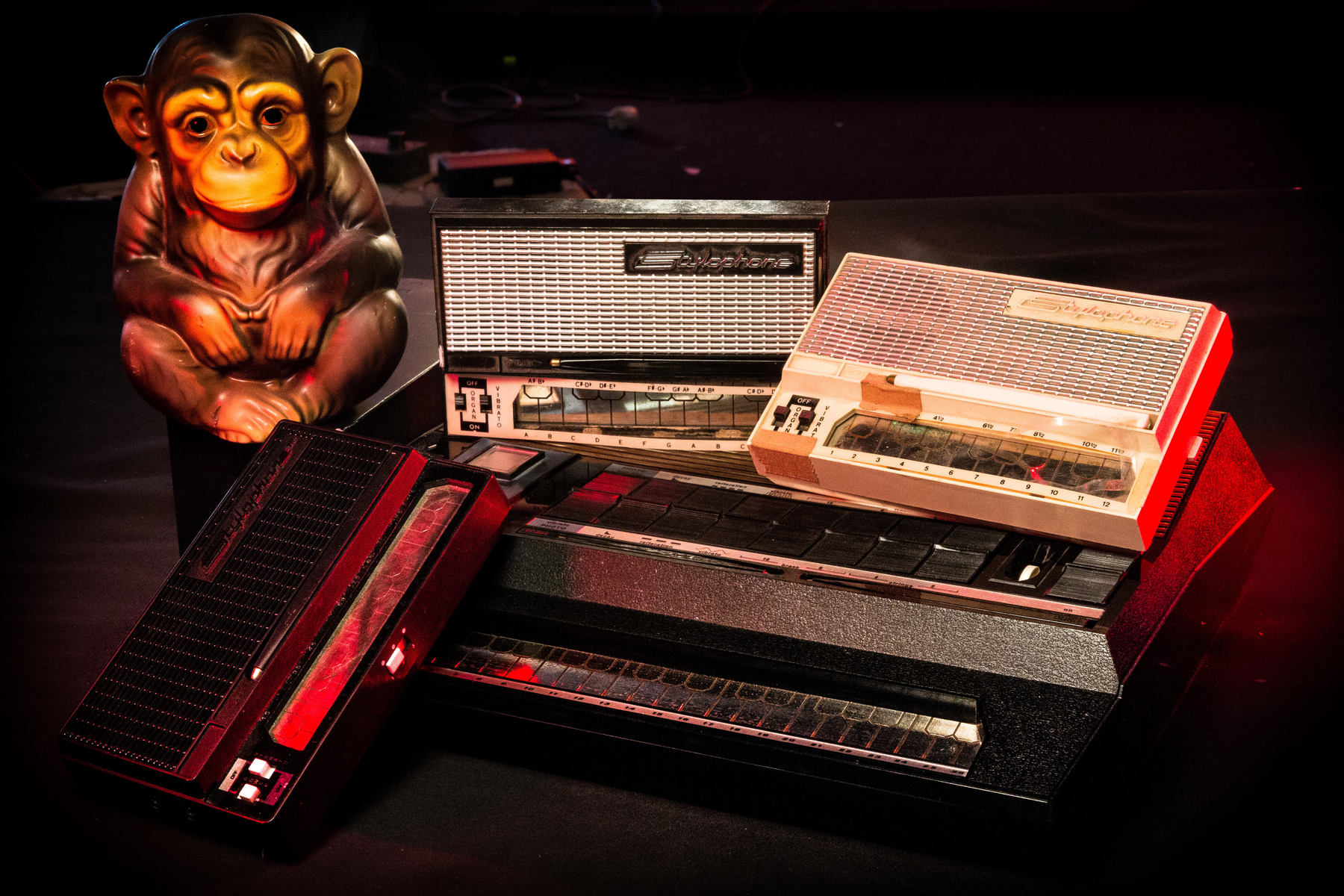 Electronic Studio Setup by rothhandlestudios featuring Dubreq Stylophone (original 1968)