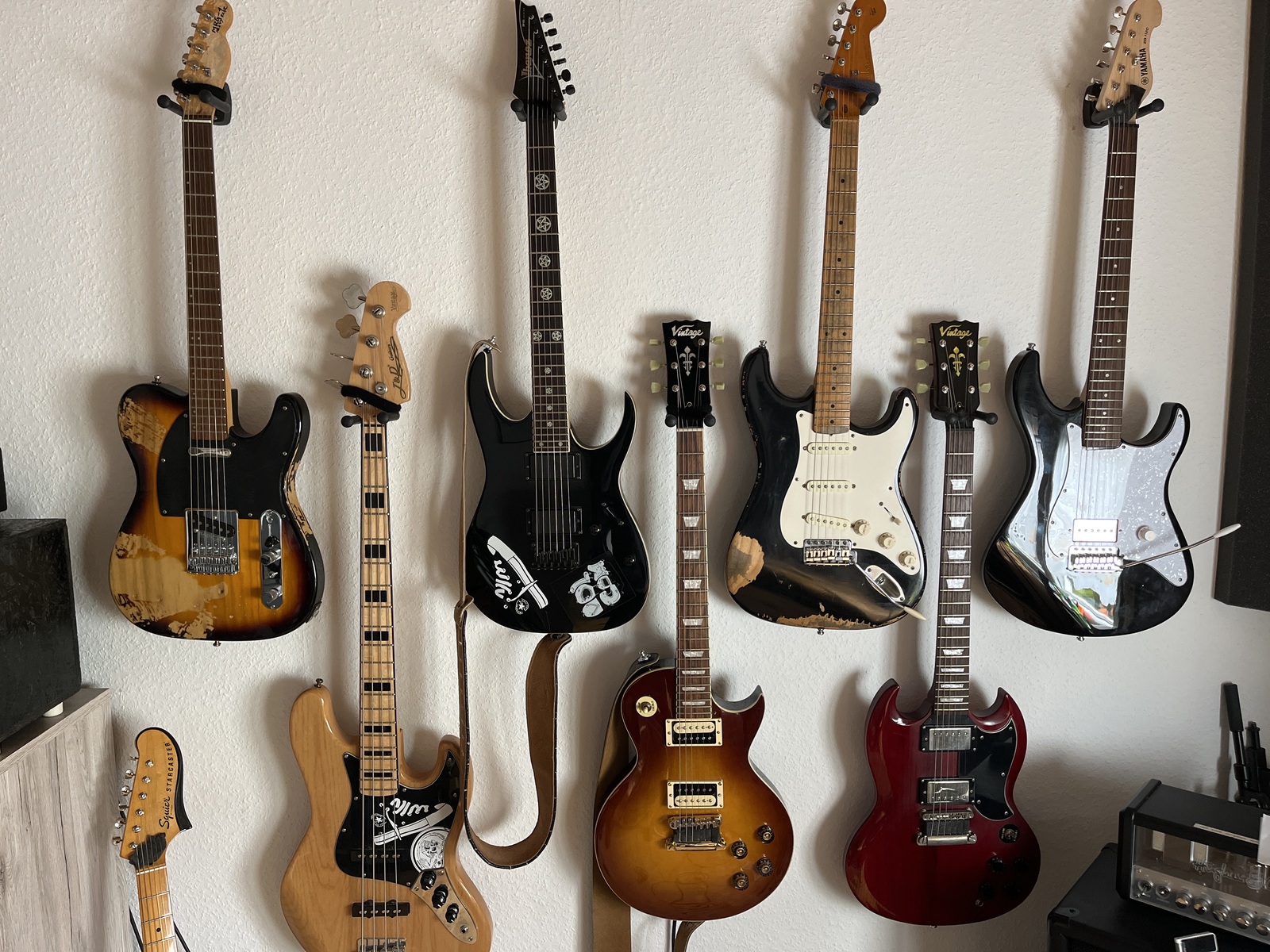Metal Music Gear Setup by guitarmarco featuring Squier Telecaster, Ibanez RGR321EX, and Fender Stratocaster 1957 and 6 more pieces of gear