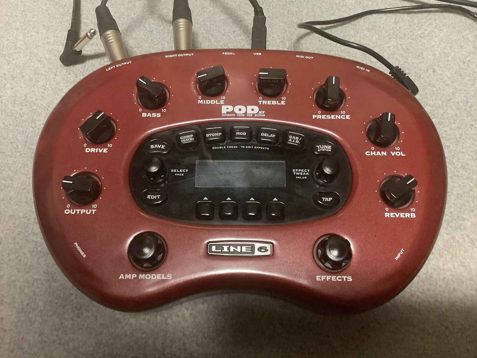 Metal Music Gear Setup by rainer featuring Line 6 POD xt