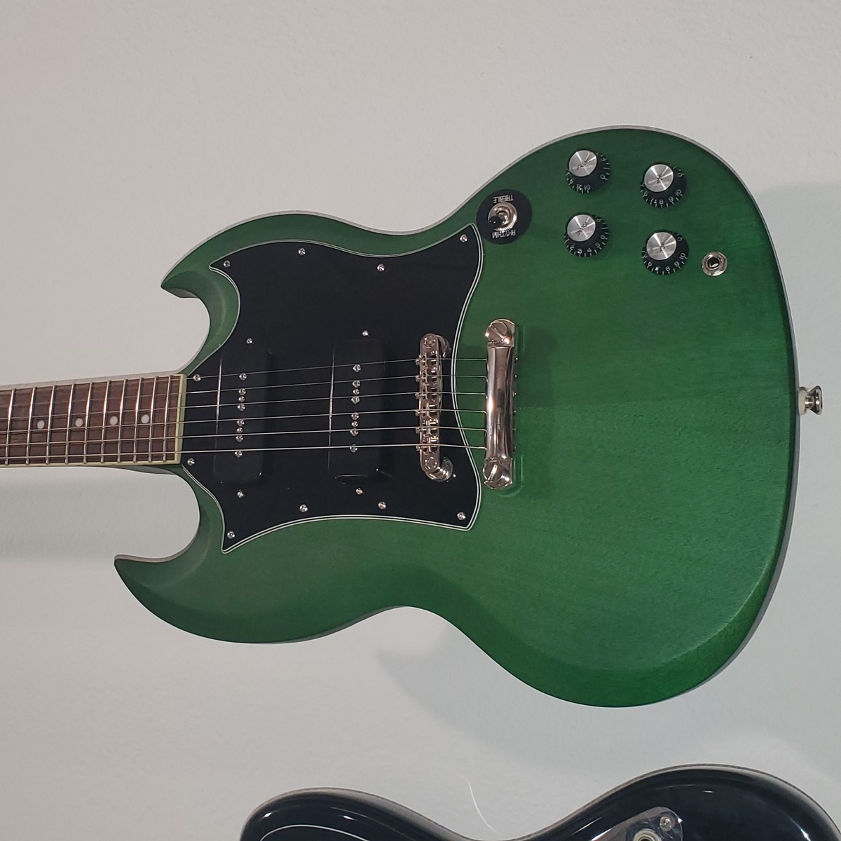 Music Gear Setup by guthrieelliott featuring Epiphone SG Classic with P90s