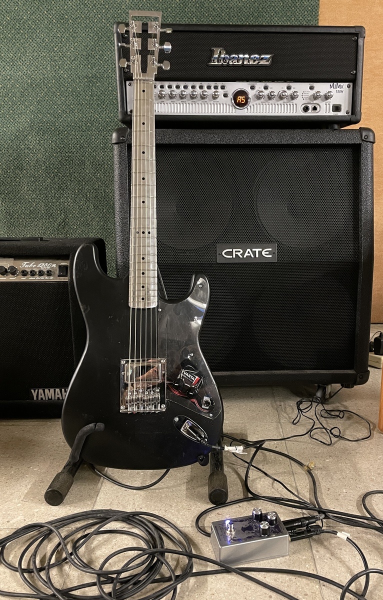 Metal Pedalboard by marc_michael_moser featuring EMG 81 Chrome Active Humbucker Pickup and EarthQuaker Devices Hizumitas