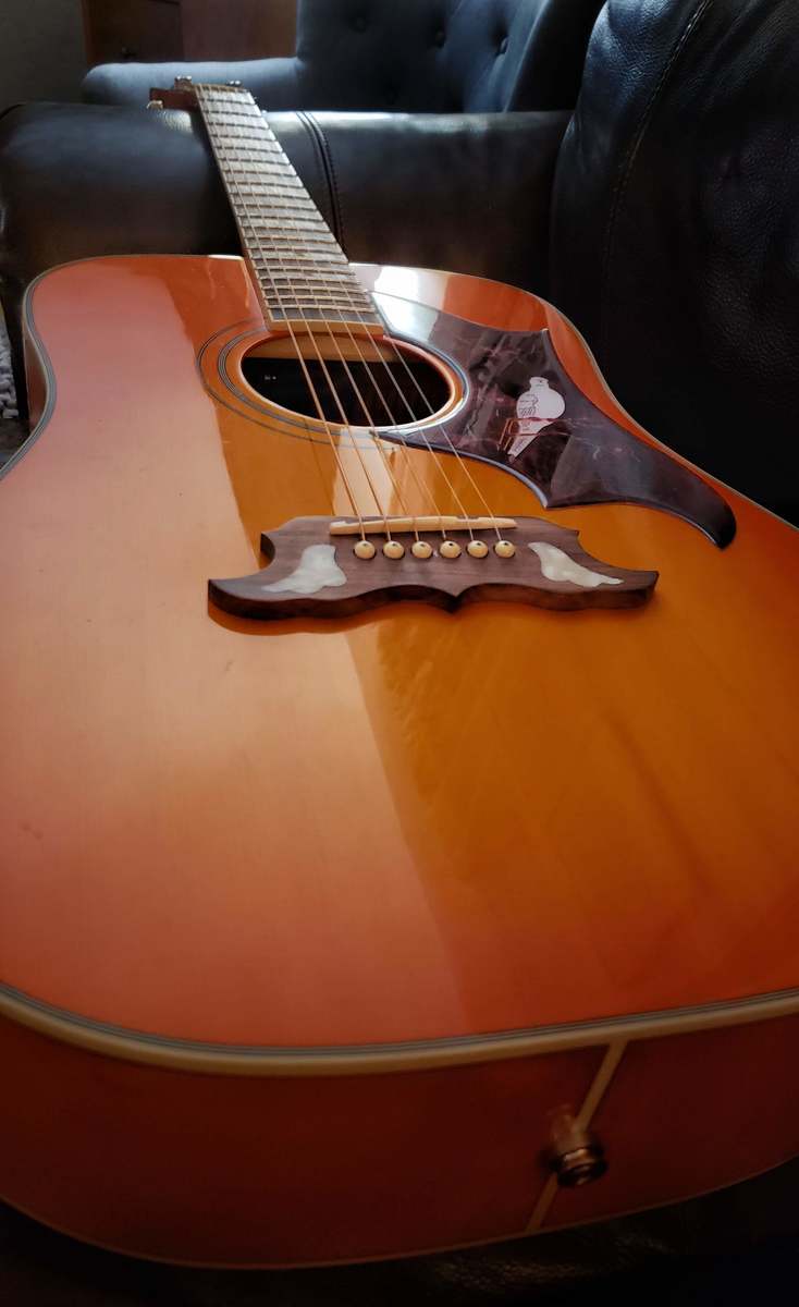 Music Gear Setup by andrew_phillip featuring Epiphone Hummingbird