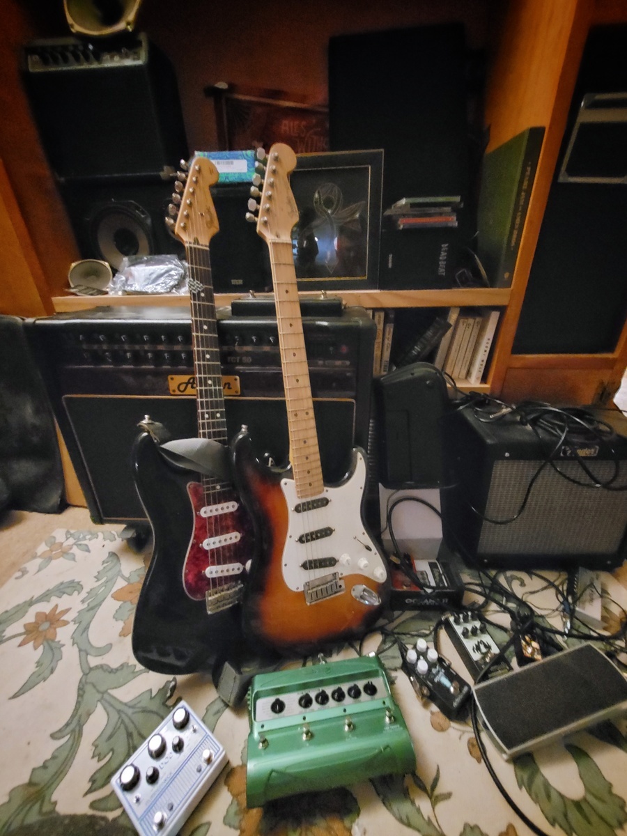 Music Gear Setup by andrew_phillip featuring California Series Stratocaster SSS