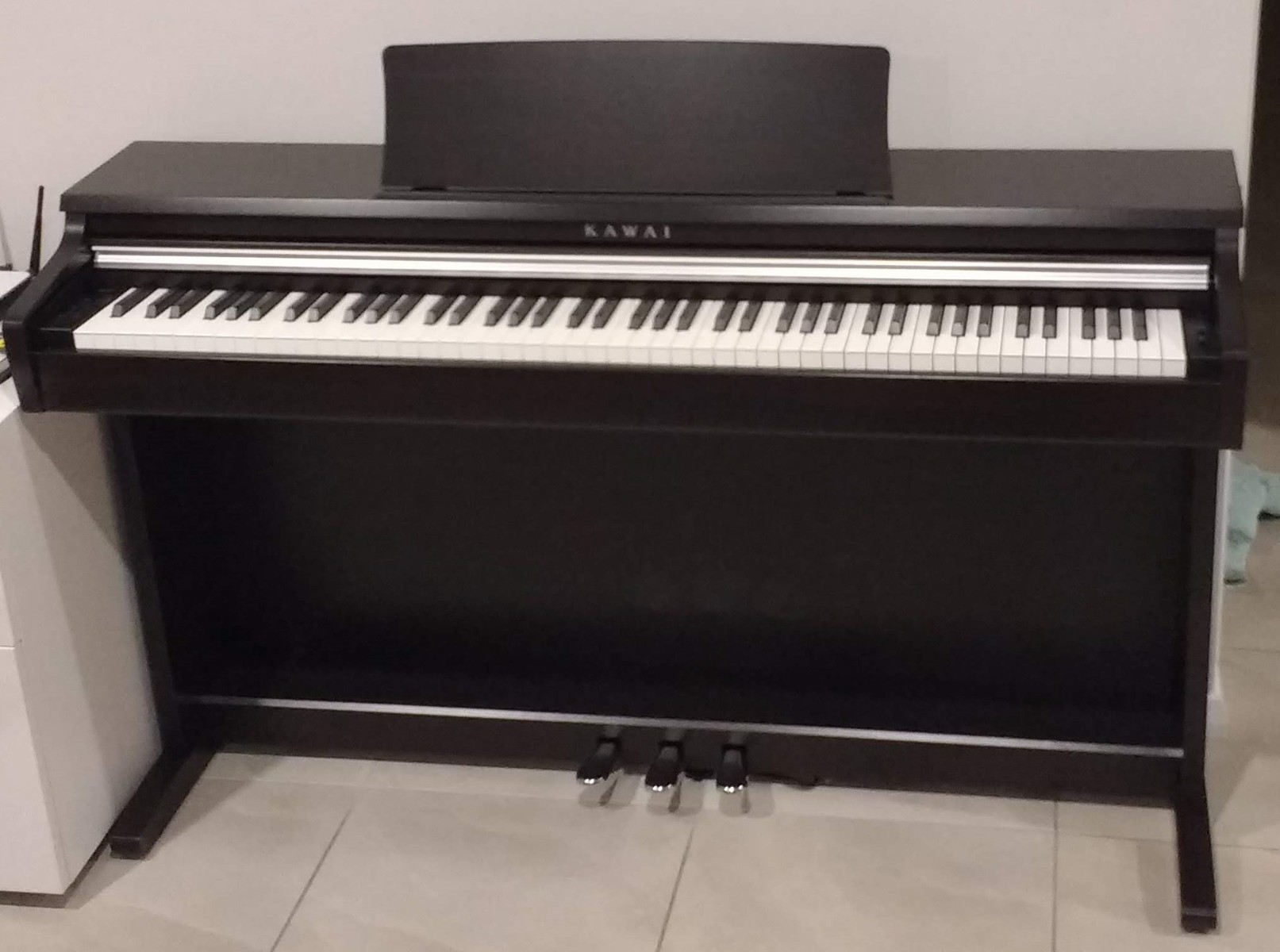 Music Gear Setup by deborahjade featuring Kawai KDP120 Digital Home Piano - Premium Rosewood