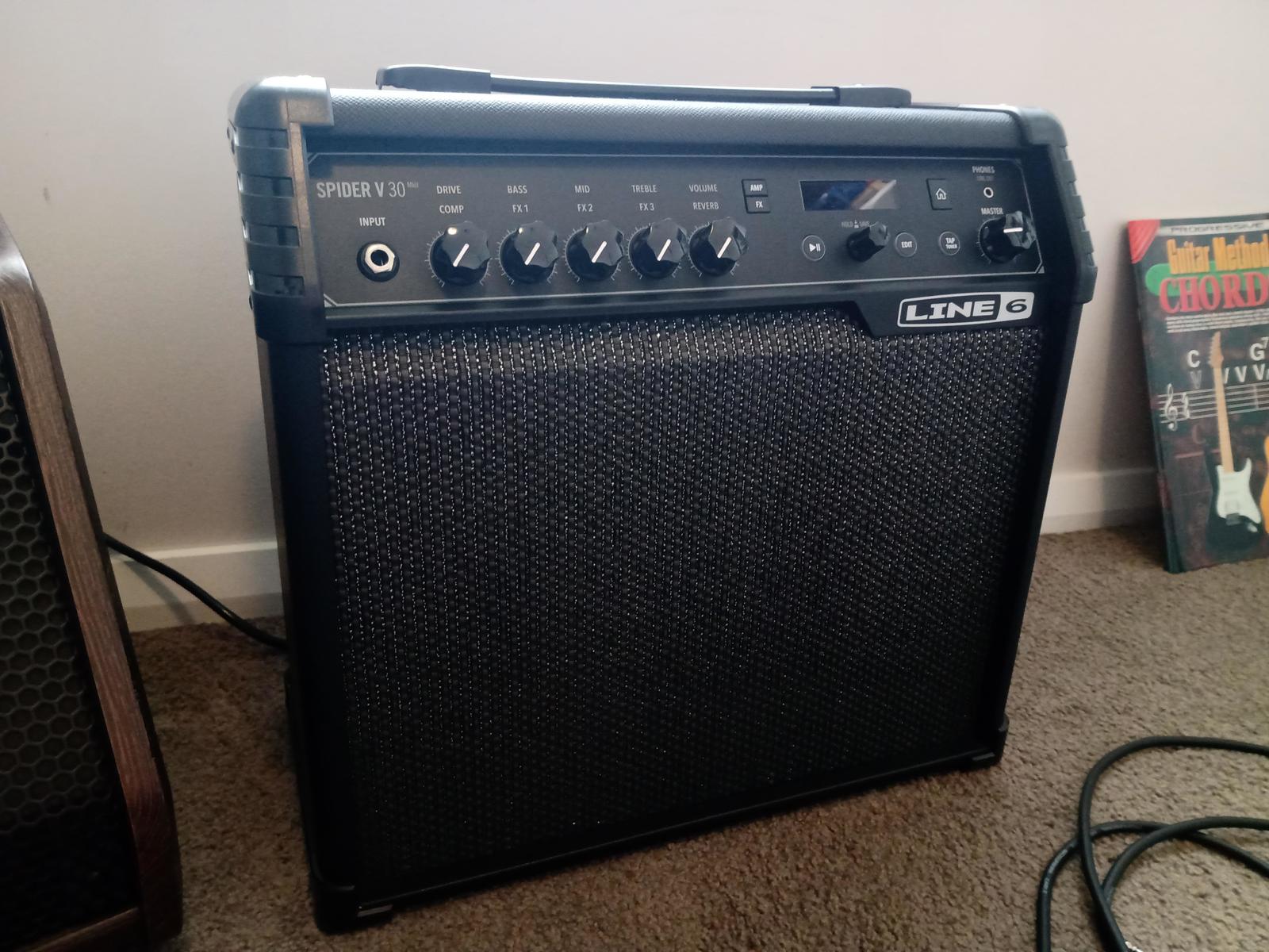 Amp Rig by deborahjade featuring Line 6 Spider V 30 Mk2